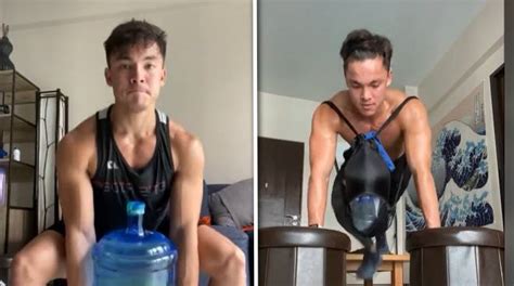 Watch Alex Diaz Works Out At His Home Style ‘gym Pushcomph