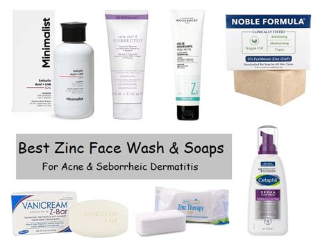 8 Best Zinc Face Wash And Soap For Acne And Seborrheic Dermatitis