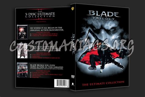 Blade Trilogy Dvd Cover Dvd Covers And Labels By Customaniacs Id