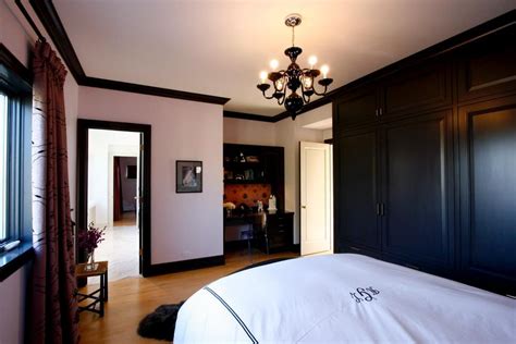 Find your style and create your dream bedroom scheme no matter what your budget, style or room size. With rich, dark wood built-ins and trim against faint pink ...