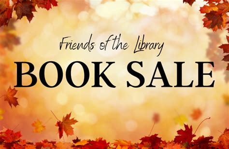 Friends Of The Library Fall Book Sale Ipswich Public Library
