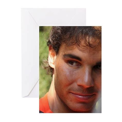 Rafa Nadal Close Up Greeting Cards Pk Of 10 Rafa Nadal Close Up