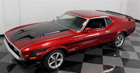 1971 Ford Mustang Mach 1 Candy Apple Red Ford Daily Trucks