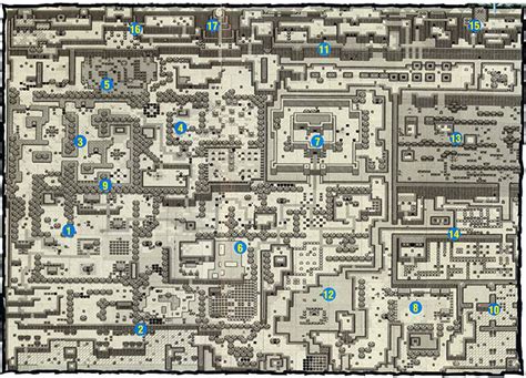 Links Awakening Maps Zelda Xtreme