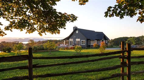 A Stunning Contemporary Farmhouse In The Glorious Vermont Countryside