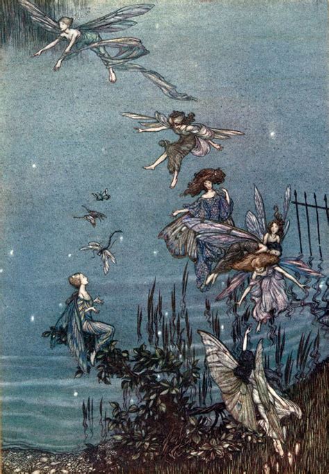 Art Of Narrative Arthur Rackhams Fairies Trees And Peter Pan