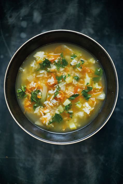 Carrot Rice And New Potato Soup Recipe Cream Of Broccoli Soup