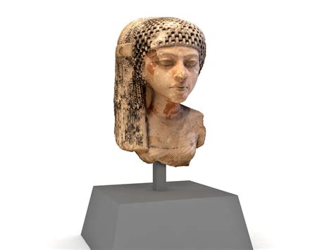 Egyptian Princess Meritaten 3d Model Cgtrader