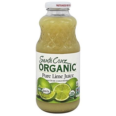 All i expected was maybe lime juice concentrate. GeeksHive: Santa Cruz, Organic 100% Lime Juice, 16 oz ...