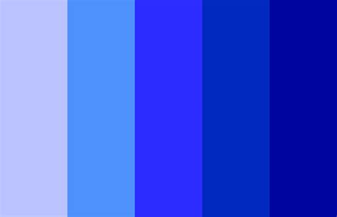 Tabela De Cores Azul