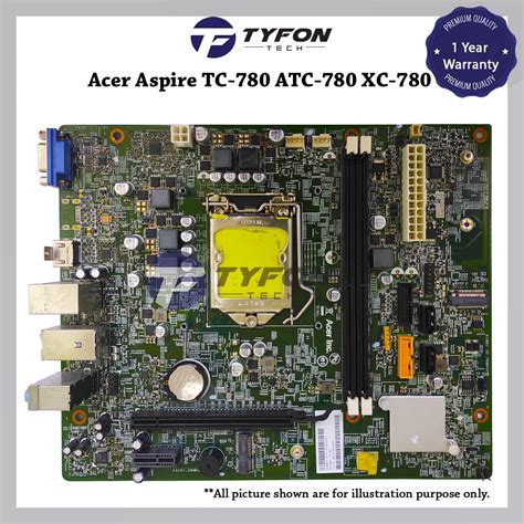 Acer Aspire Tc 780 Atc 780 Xc 780 Lga 1151 Ddr4 Desktop Motherboard