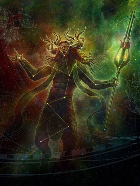 Xenagos God Of Revels Art By Jason A Engle Constellation Art Art God Art