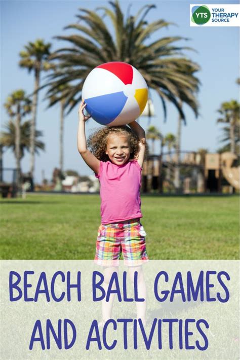 Beach Ball Games And Activities Your Therapy Source