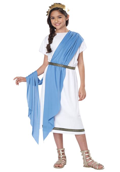 Greek Toga Costume For Kids