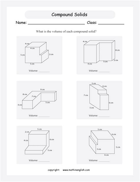 Volumes Of Solids Worksheet Answers