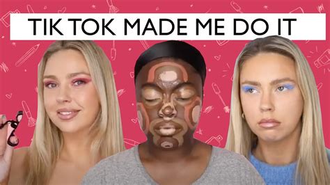 We Tried Tik Tok Trends So You Dont Have To Four Nine Looks Make