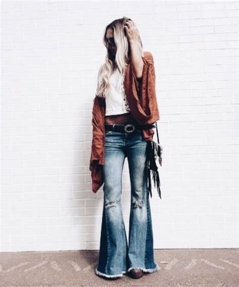 These Jeans 👖 I Love Boho Fashion It Is Looks So Carefree And Easy