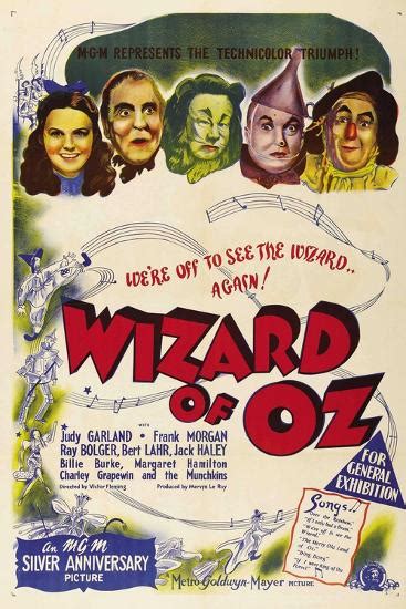 The Wizard Of Oz Australian Movie Poster 1939 Prints At