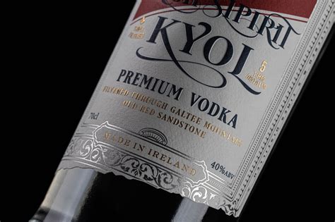 Kyol Irish Vodka Premium Vodka Vodka Vodka Packaging