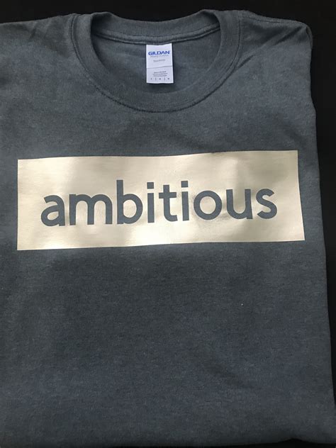 Ambitious T Shirt Etsy