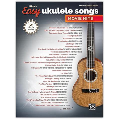 Ukulele tabs famous ukulele songs. Alfred Alfred's Easy Ukulele Songs: Movie Hits Easy Hits Ukulele Songbook - Walmart.com ...