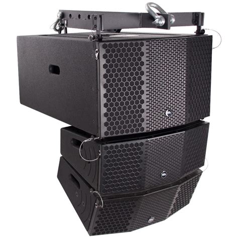 Compact 3x10 Line Array Subwoofer Pair Of Compact 2x5 Line Array Spea