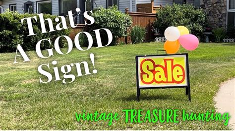 YARD SALE DAY! / Treasure Hunting For VINTAGE HOME DECOR & Collectables