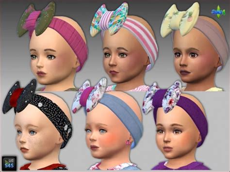 Shirt And Headband For Toddler Girls By Mabra At Arte Della Vita Sims