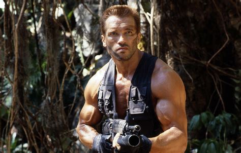 Arnold schwarzenegger, carl weathers, elpidia carrillo and others. Wallpaper weapons, jungle, actor, Predator, Predator ...