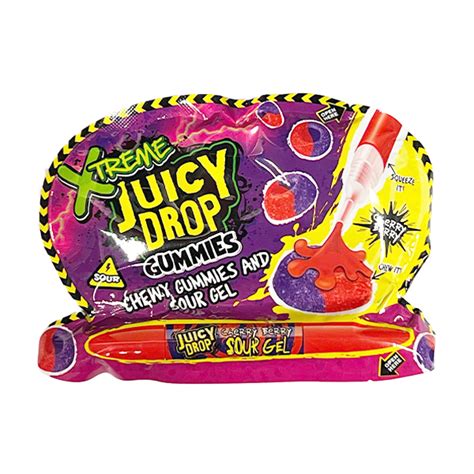 Juicy Drop Gummies And Gel Cherry 57g