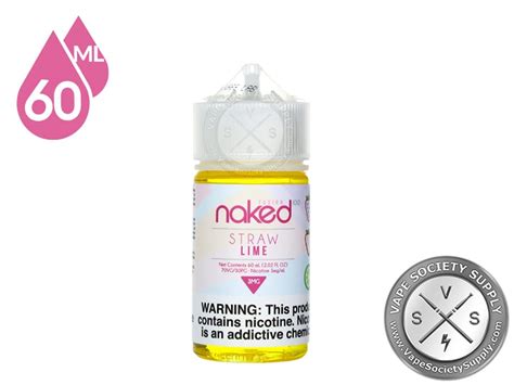 straw lime by naked 100 fusion 60ml ⋆ 10 99