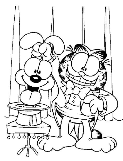 Garfield Summer Coloring Pages Coloring Pages