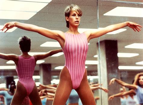 18 Best Photos Of Jamie Lee Curtis In Fitness Outfits In The 1980s