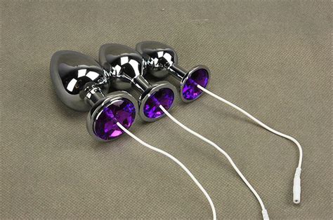 Anal Massage Plug Butt Plug Sex Toys Electric Anal Toy With Jewelry