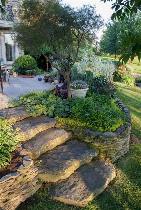 63 Beautiful Front Yard Rock Garden Landscaping Ideas