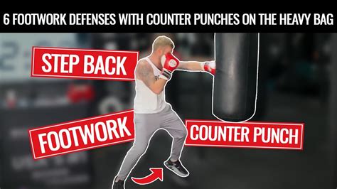 Boxing Footwork 6 Footwork Defenses With Counter Punches For Boxing