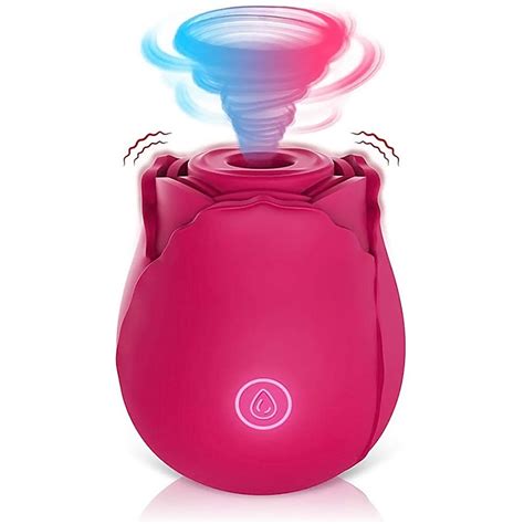 Rose Sex Toy For Women Rose Sucking Vibrator Clitoral Nipple Stimulator With 18 Modes G Spot