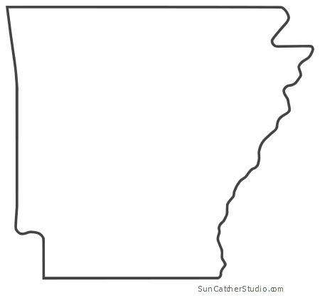 Though two other songs are designated as state songs (plus a state historical song which was the state song from 1949 to 1963), by state law the secretary of state must respond to any requests for the state song with the music of the state anthem, arkansas; Arkansas - Map Outline, Printable State, Shape, Stencil ...