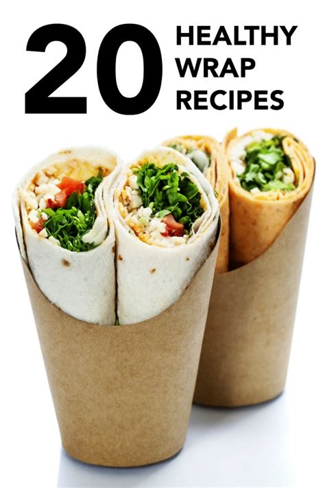 Healthy Healthy Wraps For Lunch Recipes