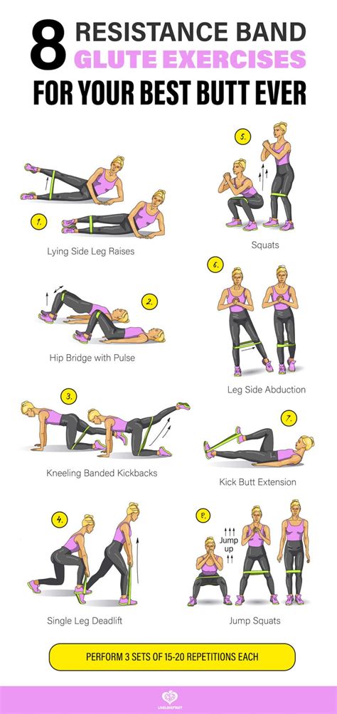 8 resistance band glute exercises for your best butt ever artofit