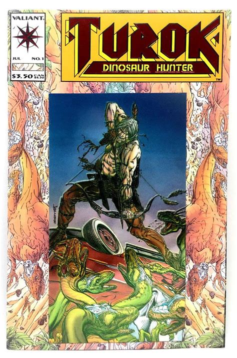 Vintage Valiant Comics Turok The Dinosaur Hunter First Issue 1