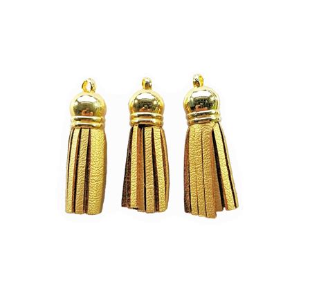 Gold Tassels Small Tassels 12 Or 25 Gold Tassels For Etsy