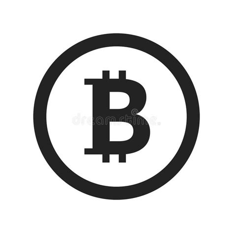 Bitcoin Icon Sign Payment Symbol Cryptocurrency Btc Logo Stock Vector