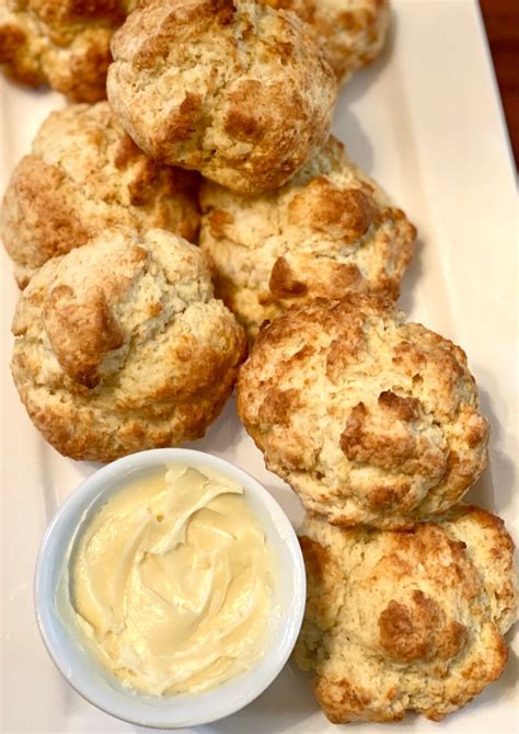 Drop Biscuits With Honey Butter