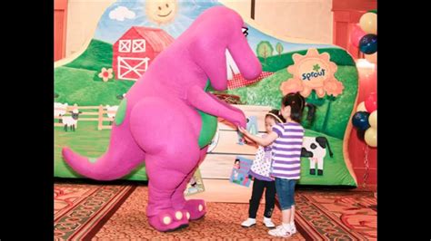 Barney The Purple Dinosaur Meet And Greet At Sprout Hd 1080p Youtube