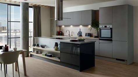 Browse our gallery for beautiful examples of functional. Clerkenwell Super Matt Slate Grey Kitchen | Fitted ...