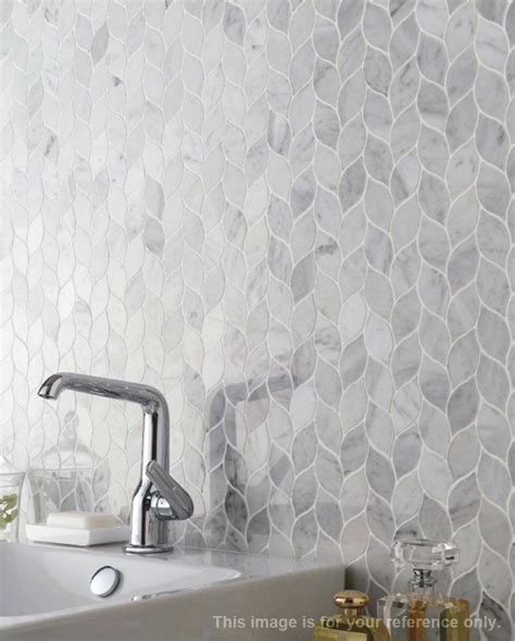 Leaf Pattern Backsplash Tile Leafimagespics