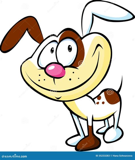Funny Dog Cartoon Stock Vector Illustration Of Rascal 35233283