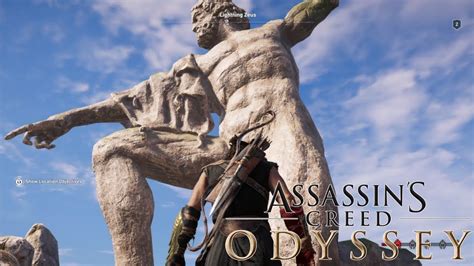 Assassin S Creed Odyssey First Syncronization Lighting Of Zeus Youtube