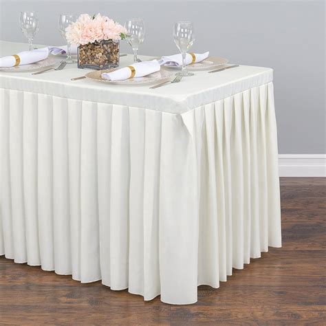 8 Ft Fitted Table Skirt Etsy Table Skirt Fitted Tablecloths Tutu